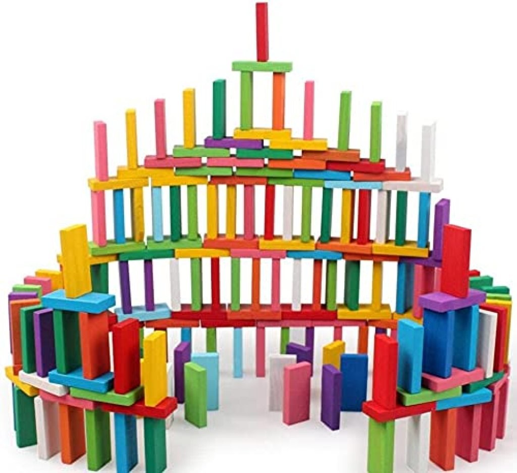 120 pcs Wooden Domino Game