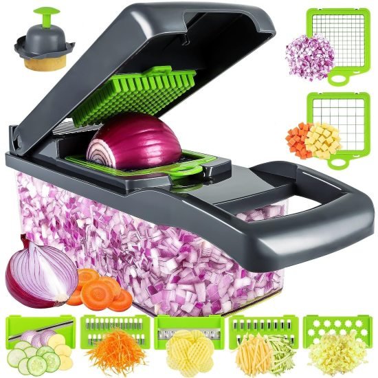 14 In 1 Chopper Nicer Veggie Slicer Dicer - 1470