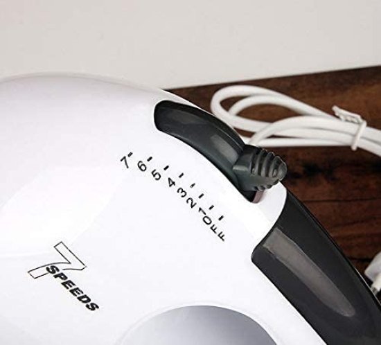260W Egg Beater Electric Hand Mixer 7 Speed