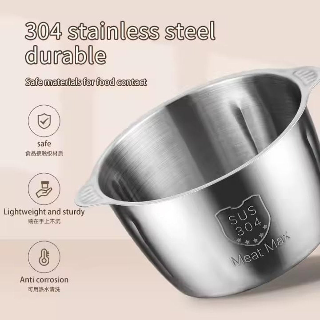 2Ltr Stainless Steel Meat Grinder
