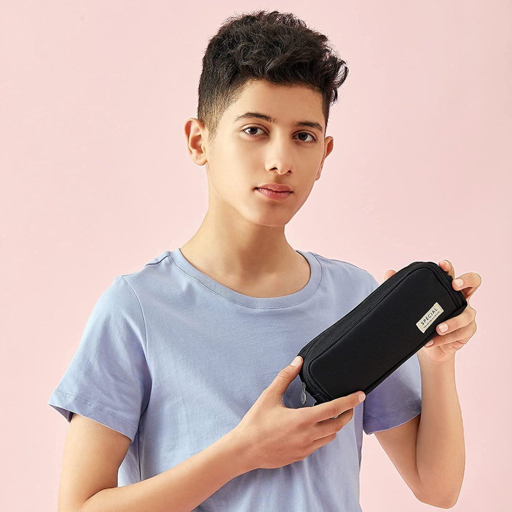 3 Compartment Pencil Pouch