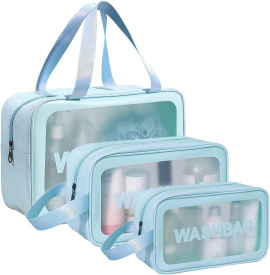 3 pcs Wash Bag