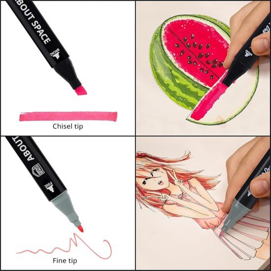 48 pcs Color Markers Pen