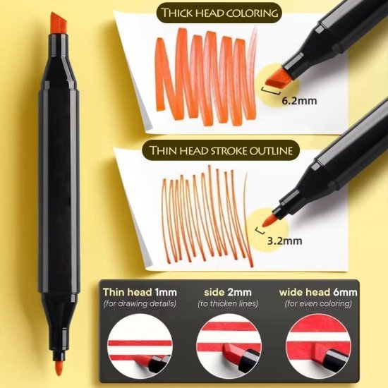 48 pcs Color Markers Pen