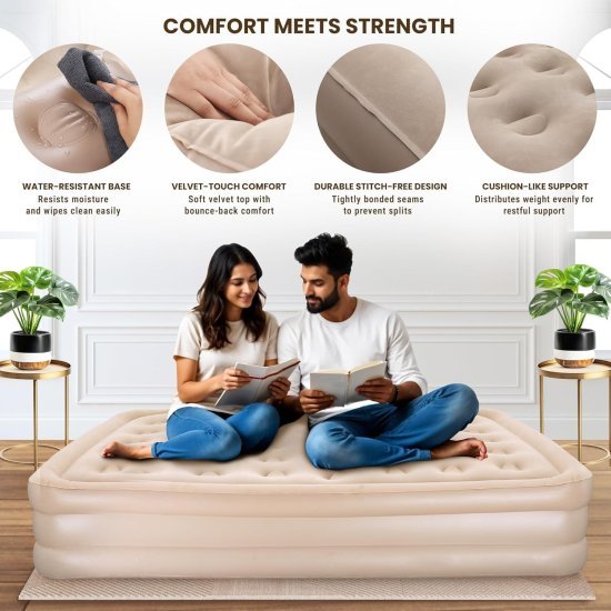Air Mattress Inflatable Double Bed Sofa
