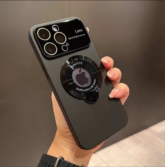 Black iPhone 15 Pro Mobile Cover