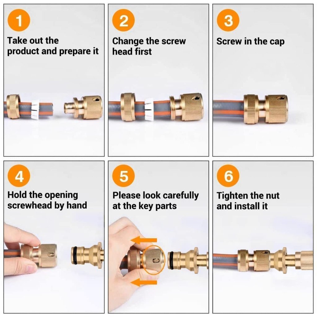 Brass Nozzle Water Spray Gun