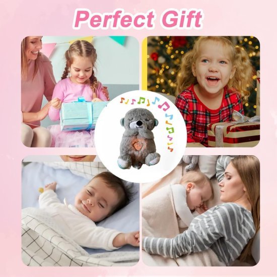 Breathing Teddy Bear Toy