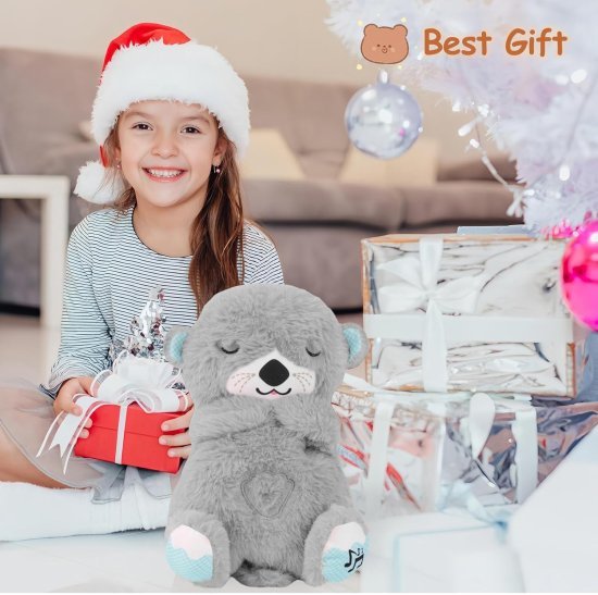 Breathing Teddy Bear Toy