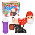 Bubble Blowing Santa Flashing Lights and Music
