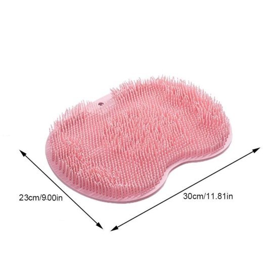 Foot Shower Scrubber Massager Mat