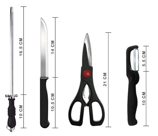 8 Piece knife Set Stainless Steel