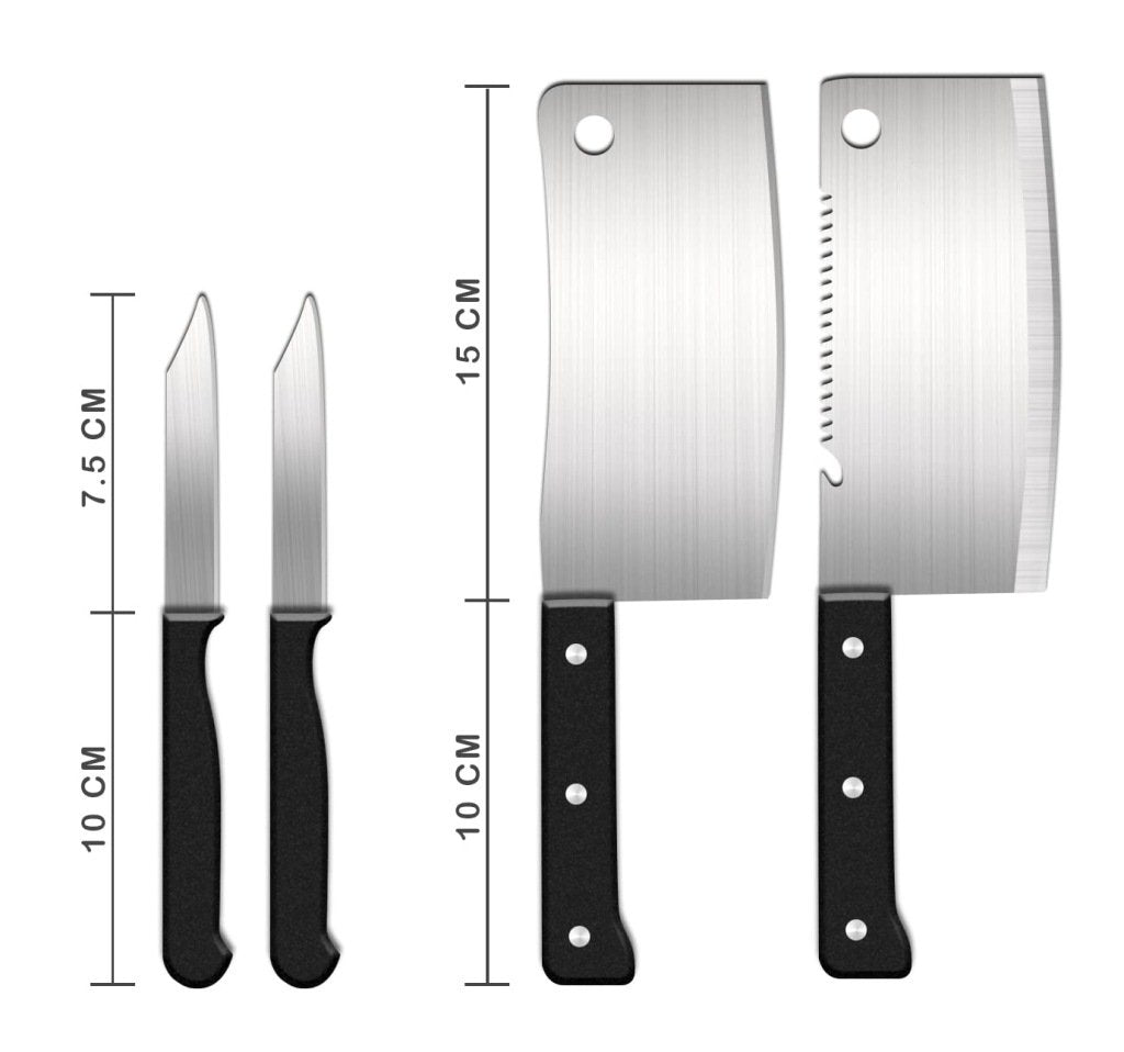 8 Piece knife Set Stainless Steel