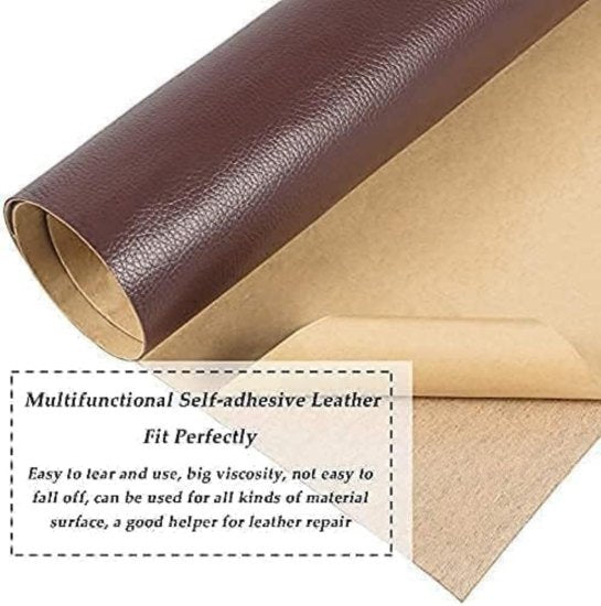 Leather Patch Brown