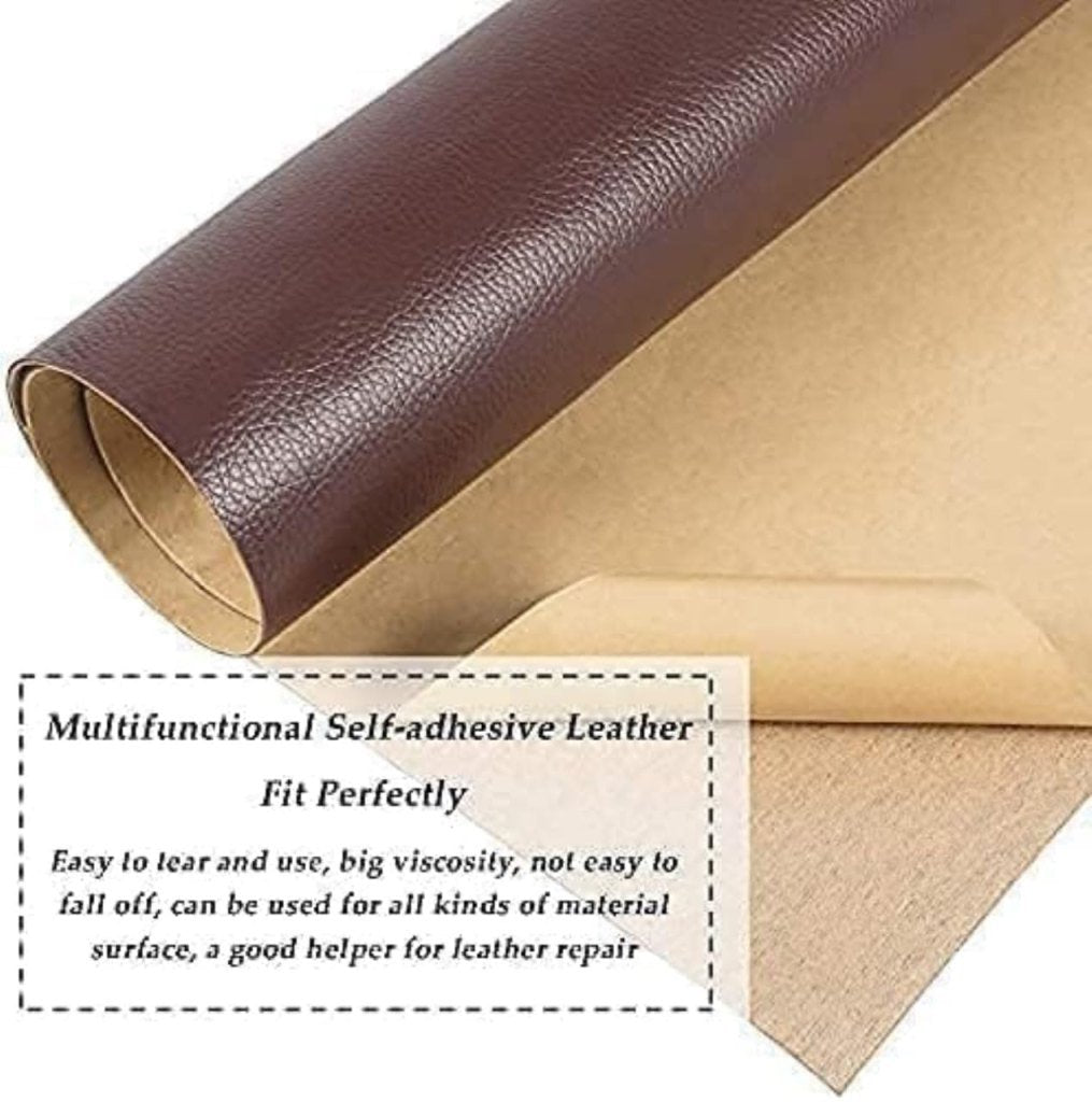 Leather Patch Brown