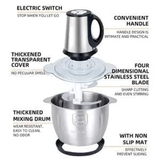 Meat Grinder With Handle