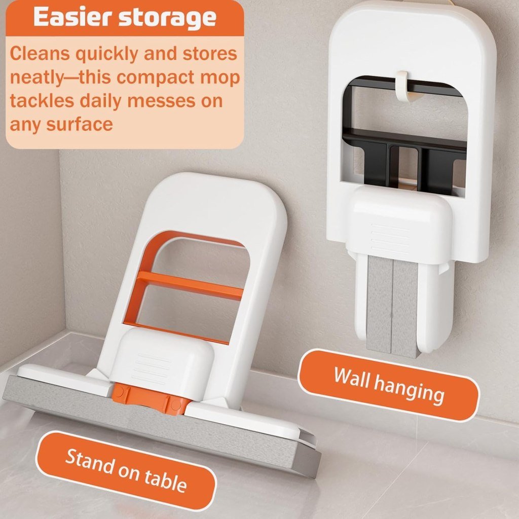 Mini Foldable Desktop Sponge Mop
