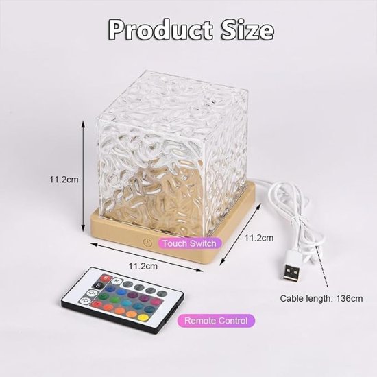 Ocean Wave Water Ripple Lamp