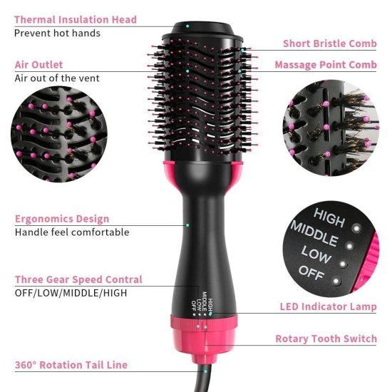 One Step Hair Dryer Brush