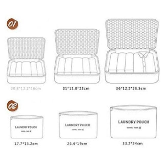 Laundry Pouch Storage Bags - 532