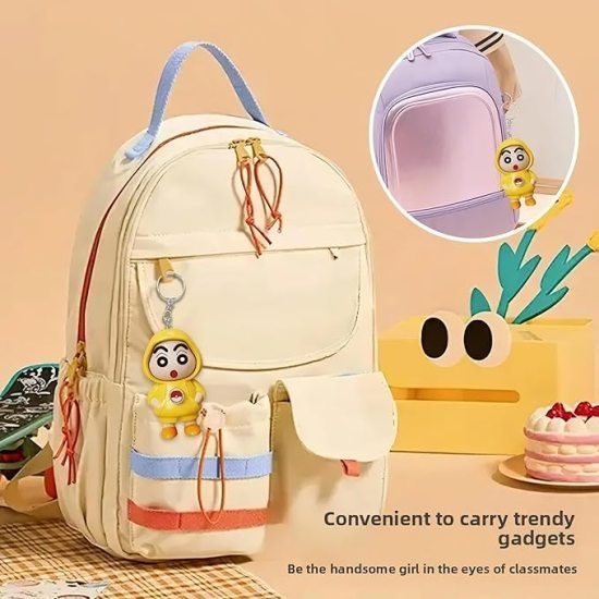Shinchan Face Changing Keychain