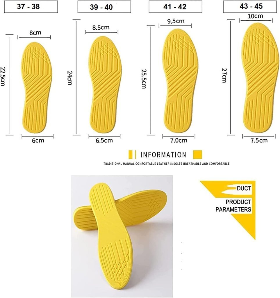 Shoes Replacement Insoles 1 pair
