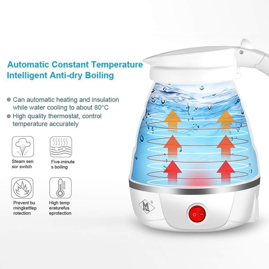 Silicon Kettle Foldable Collapsible Kettle