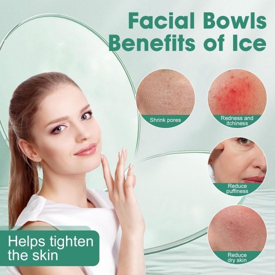 Silicone Face Washing Ice Bucket Bowl