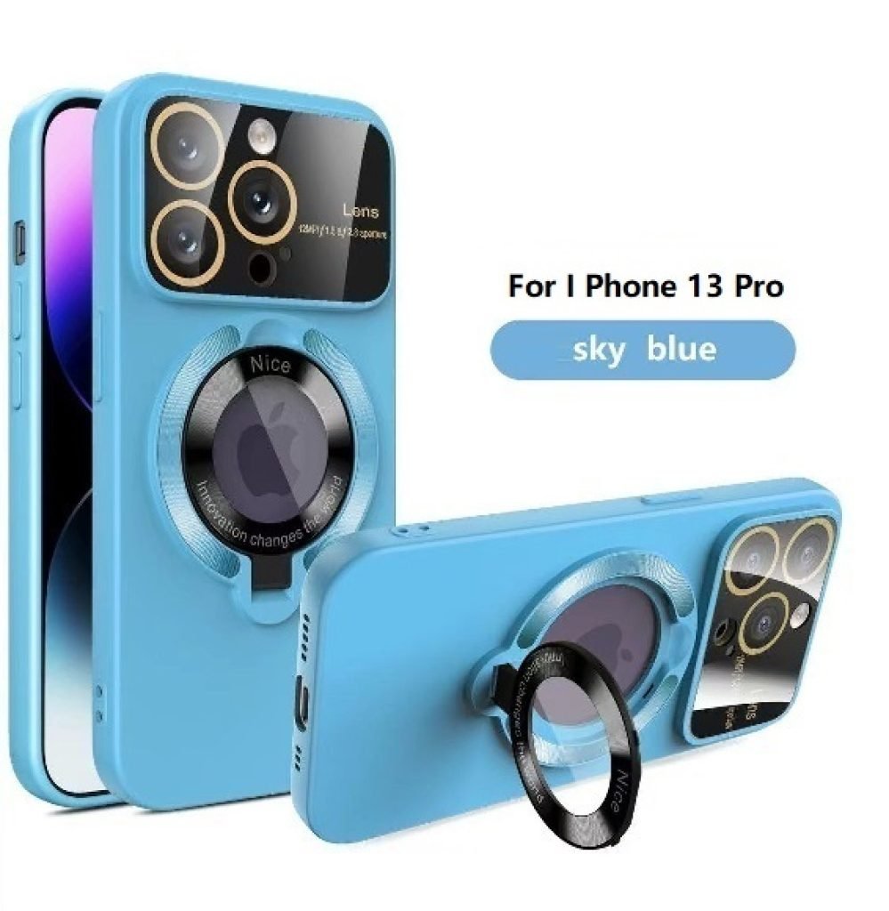 Sky Blue iPhone 13 Pro Mobile Cover