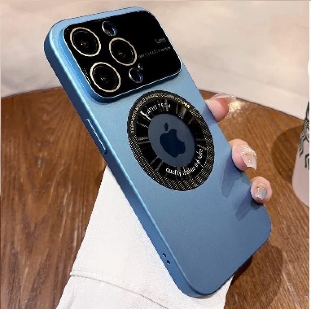 Sky Blue iPhone 15 Pro Max Mobile Cover