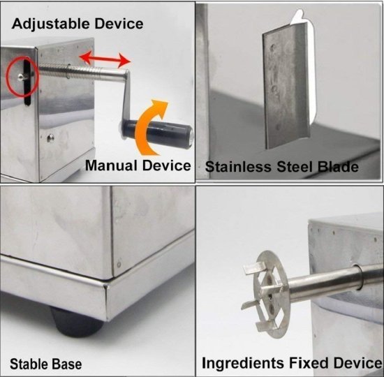 Steel Spiral Potato Twister
