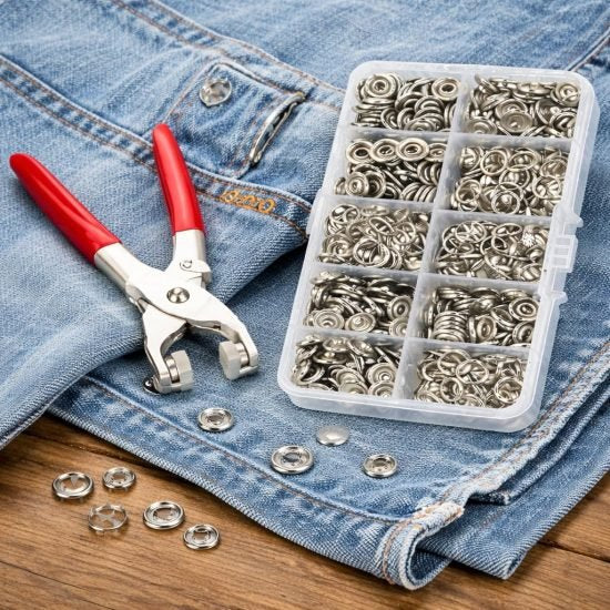 Thickened Snap Buttons Kit Color