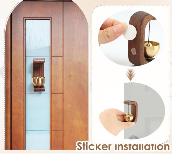 Wooden Door Bell Home Improvement
