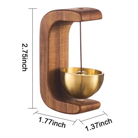 Wooden Door Bell